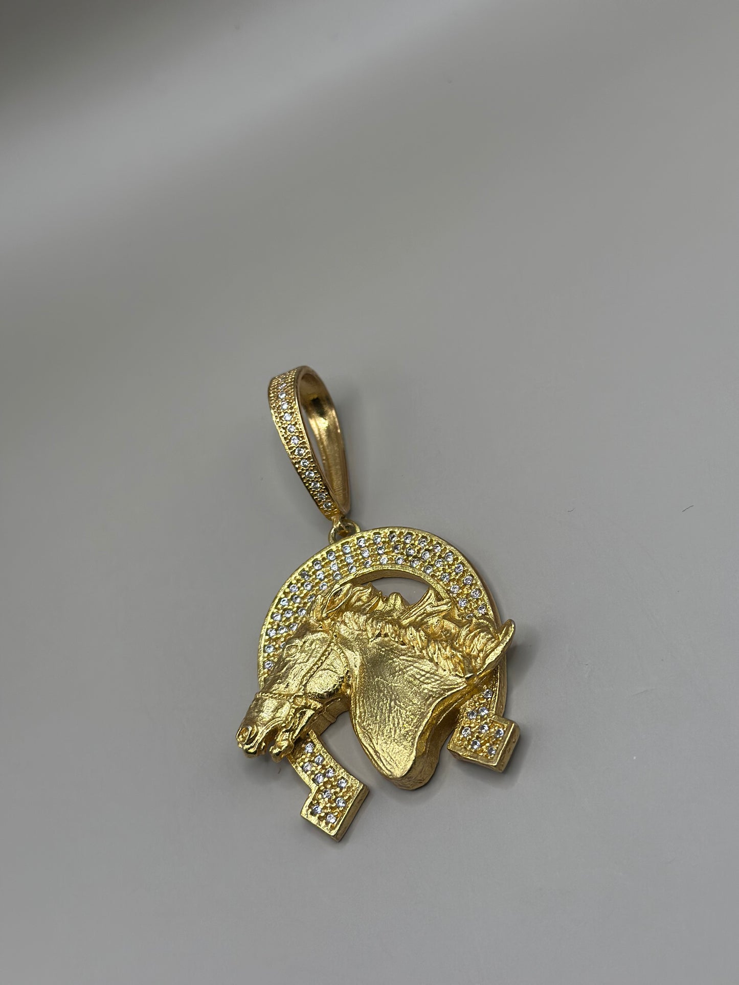 Pingente Ferradura cravejado