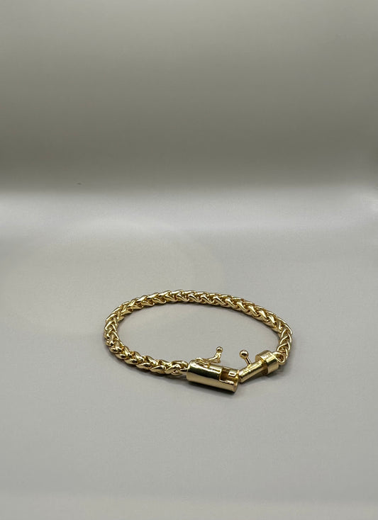 Pulseira Elo Palmeira 10mm