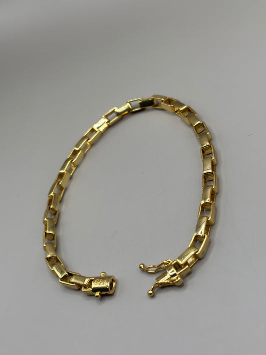 Pulseira Tijolinho Curto 7mm