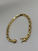 Pulseira Tijolinho Curto 7mm